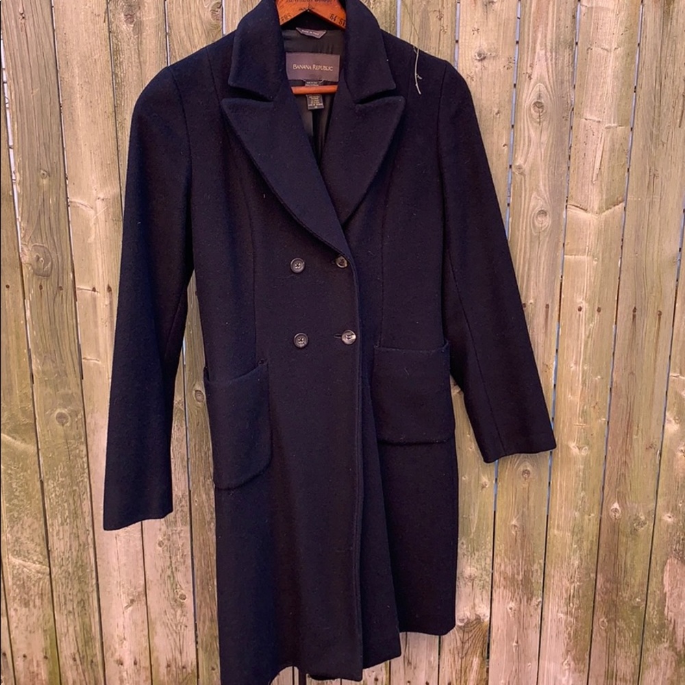 Ladies 3/4 length wool coat